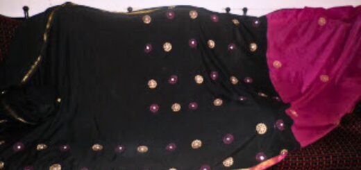 Renew an old saree with makeover