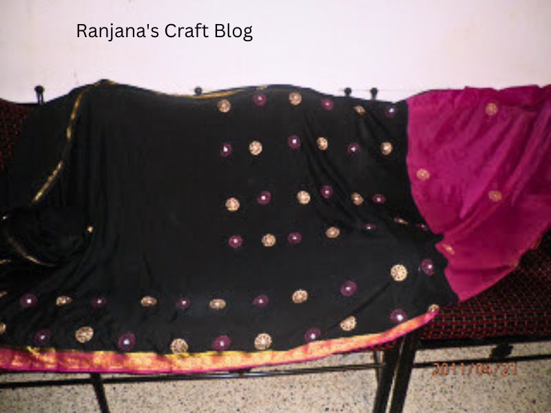 Renew an old saree with makeover