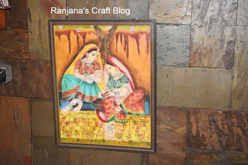 Rajasthani mural painting