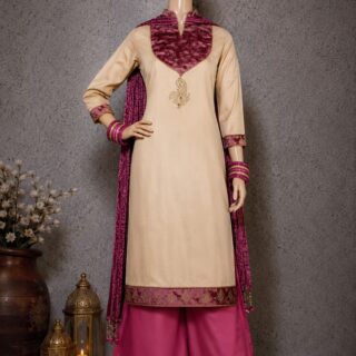 Kurti set design with screen printing
