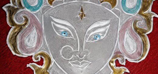Durga wall art