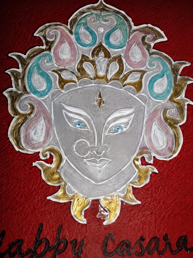 Durga wall art 