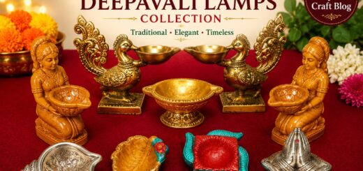 Beautiful Deepavali lamps