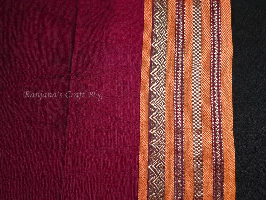 Screenprinting on saree