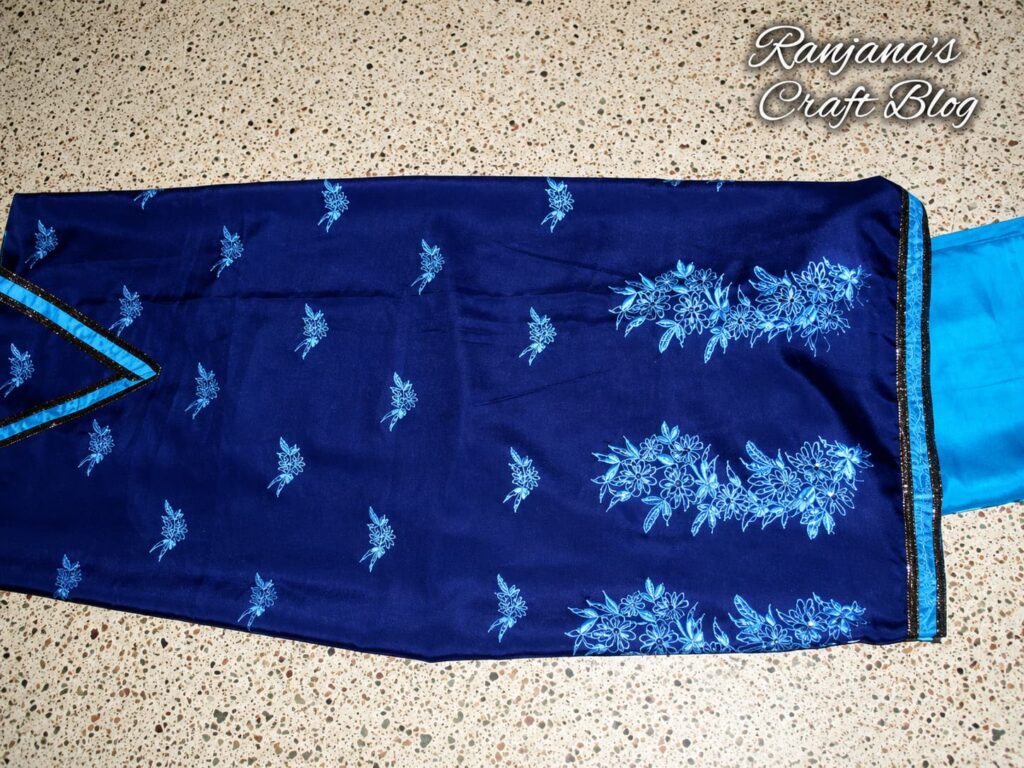 Screen printing on dress