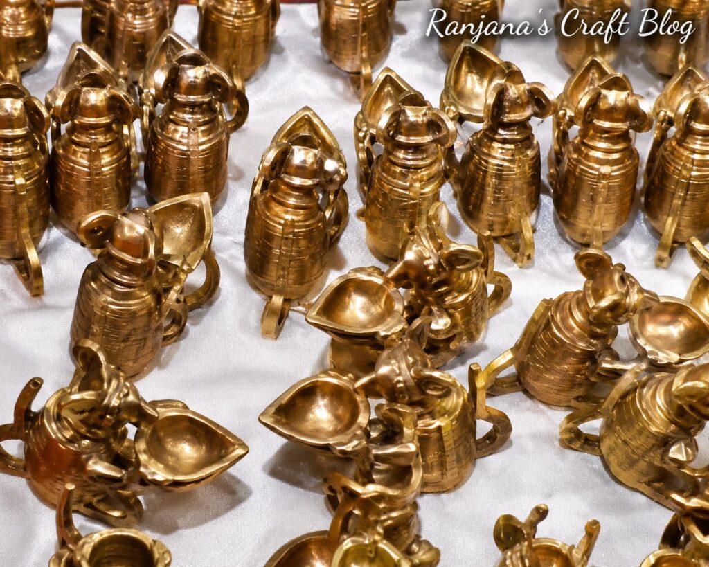 Brass lamps