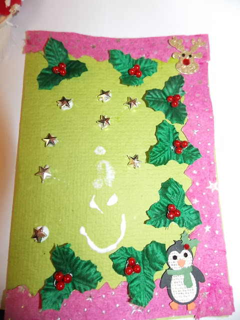 Handmade Christmas card