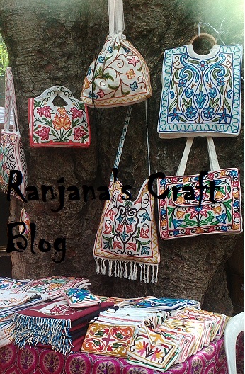 Kashmiri Crewel Work - Wallet