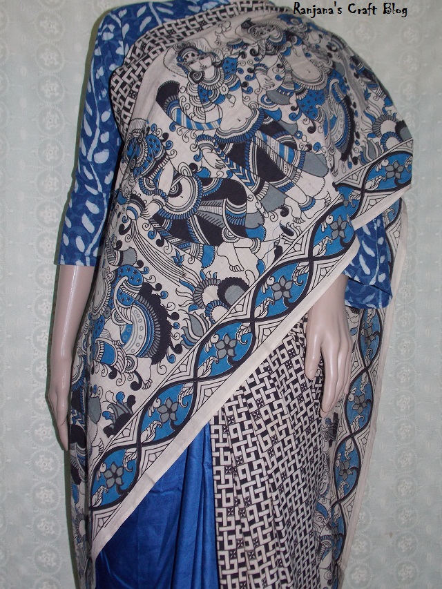 Kalamkari saree