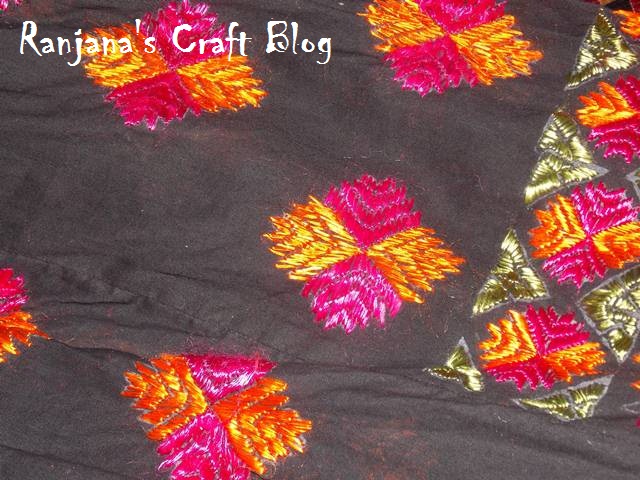 Phulkari embroidery