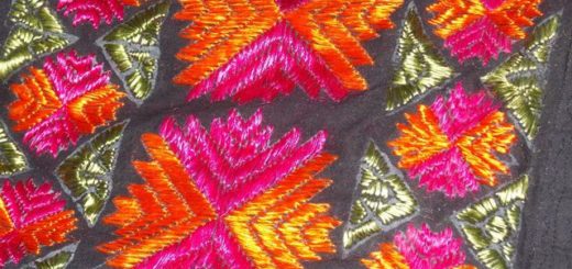 Phulkari embroidery