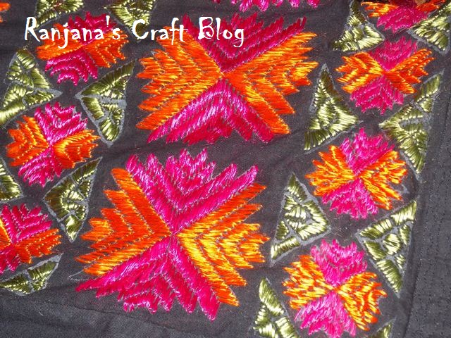 Phulkari embroidery