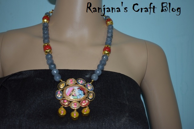 Krishna design pendant