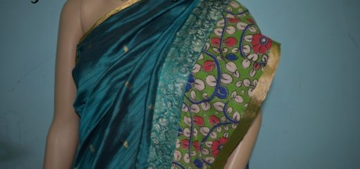 Make over of a saree