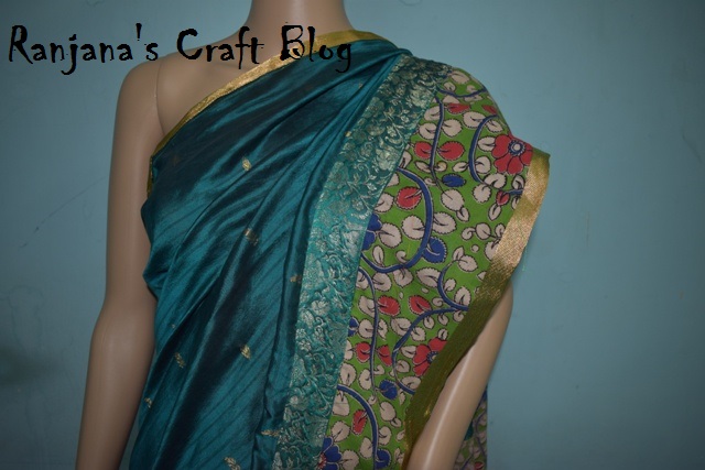 Make over of a saree