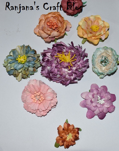 Paper flowers