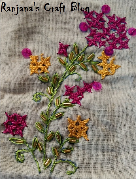 Design pattern for embroidery