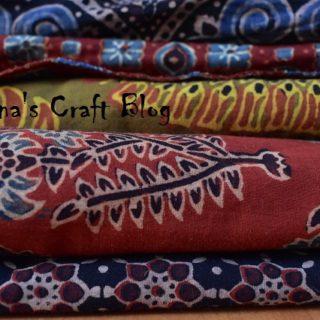 Ajrak Fabric