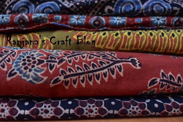 Ajrak Fabric