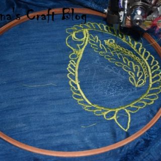 Machine embroidery