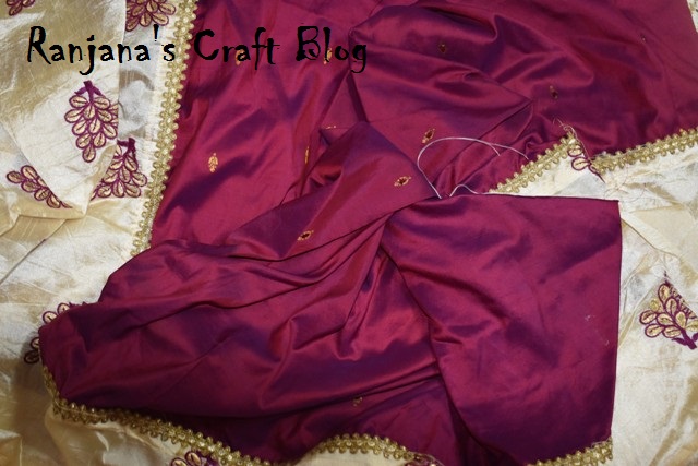 Renew of old silk saree