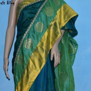 Redesign a silk saree