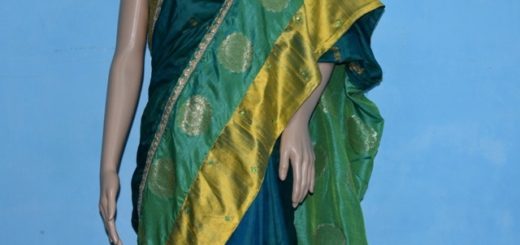 Redesign a silk saree