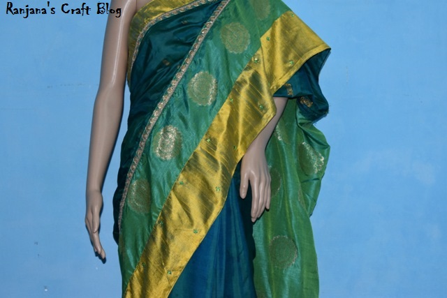 Redesign a silk saree