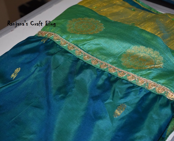 Redesign old silk saree