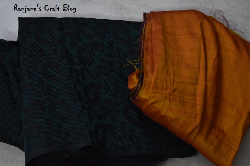 Renew an old silk saree