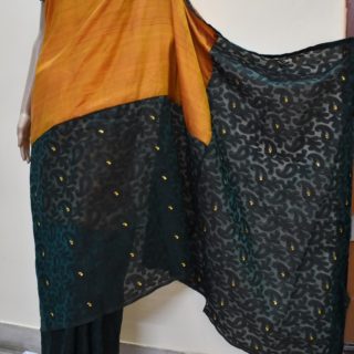 Renew an old silk saree