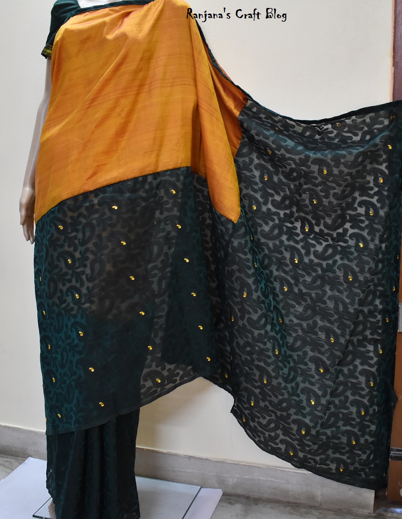 Renew an old silk saree