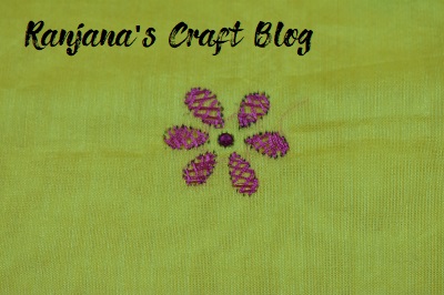 Embroidered motif