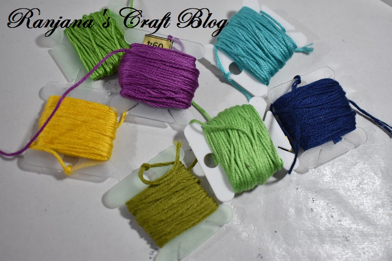 Embroidery threads