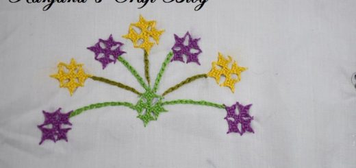 Kutchwork embroidery