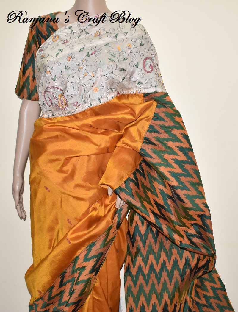 Redesign an old silk saree