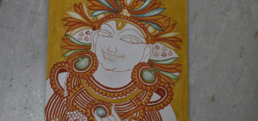 Kerala Mural On canvas