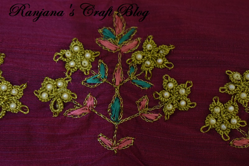Tatting and embroidery 