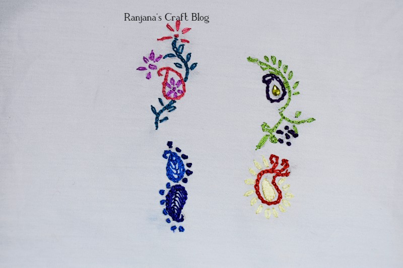 Embroidery motifs designs