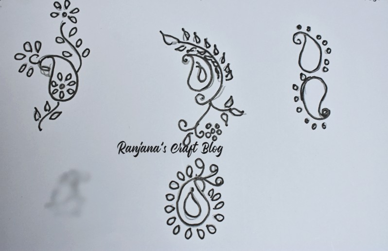 Embroidery motifs designs