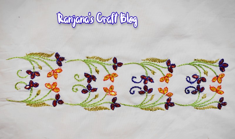Kundan embroidery design