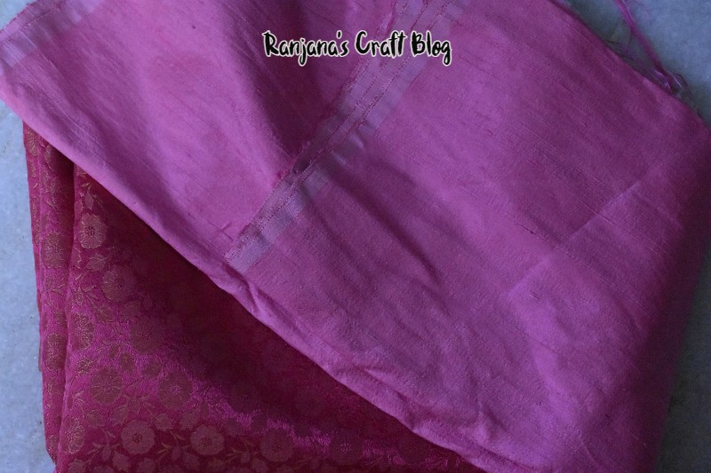 Redesigning a saree