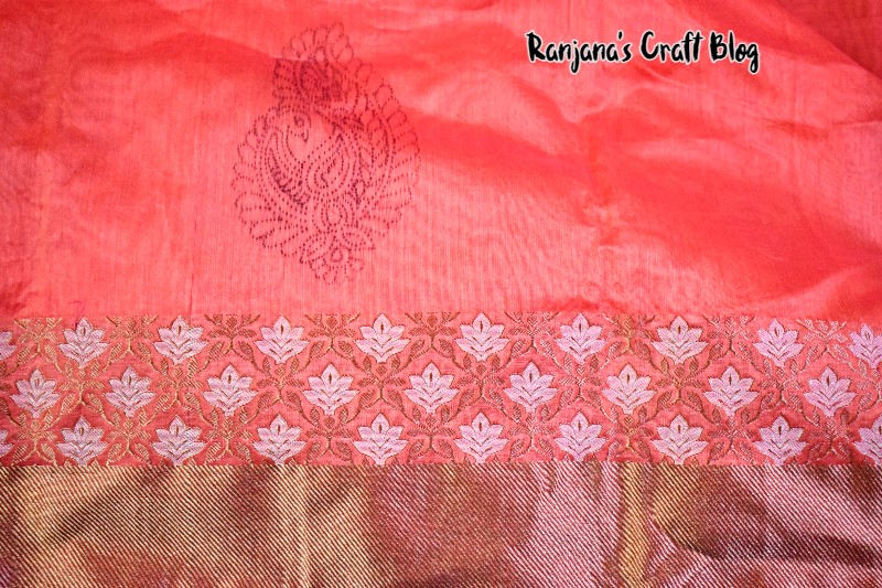 Embroidery on sarees