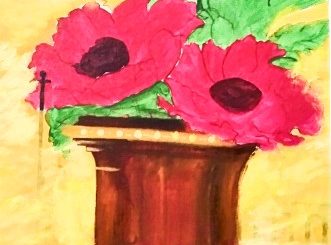 Acrylic painting