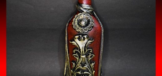 Altered bottle art