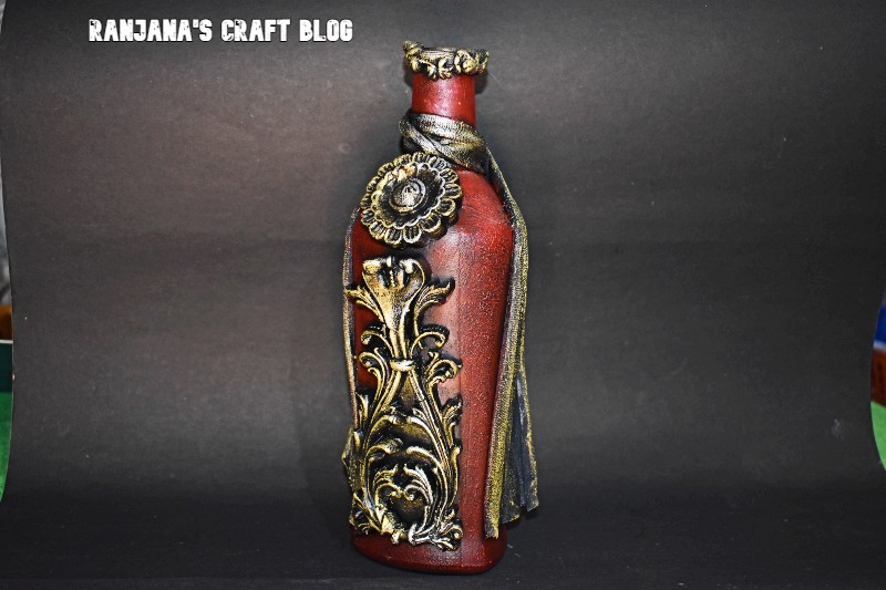 Altered bottle art