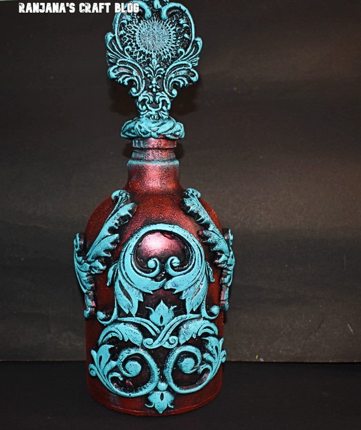 Altered bottle art