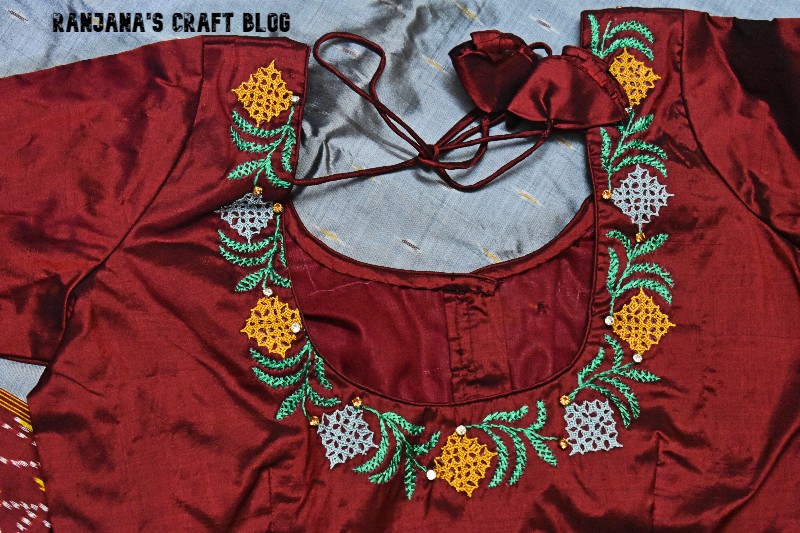 Kutch work embroidery
