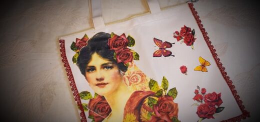 Designer tote bag