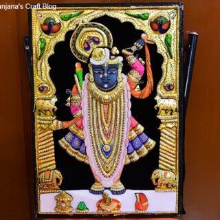 Shreenathji's Gold painting